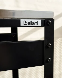 Udendørs barbord MAENZA Sort Metal