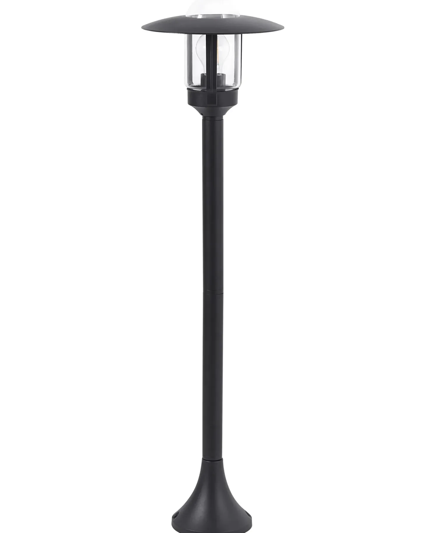 Udendørs bedlampe TIZU Sort