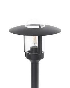 Udendørs bedlampe TIZU Sort