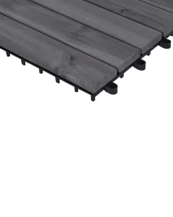 Udendørs gulvbelægning ACCETTURA Certificeret akacietræ Grå