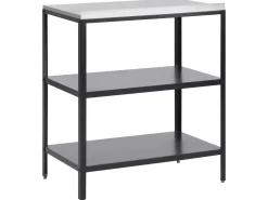Udendørs køkkenø VILAMA Sort Metal