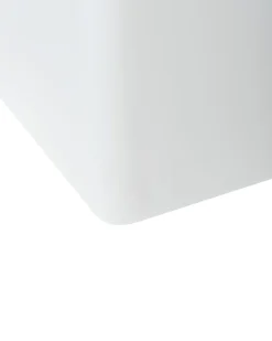 Udendørs LED-gulvlampe LAGARTO Med fjernbetjening Hvid