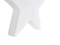 Udendørs LED-gulvlampe OLSAN Stjerne 76 cm Hvid