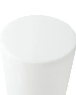 Udendørs LED-gulvlampe PIEDRA Med fjernbetjening Hvid