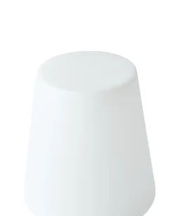 Udendørs LED-gulvlampe SABANAS Med fjernbetjening Hvid