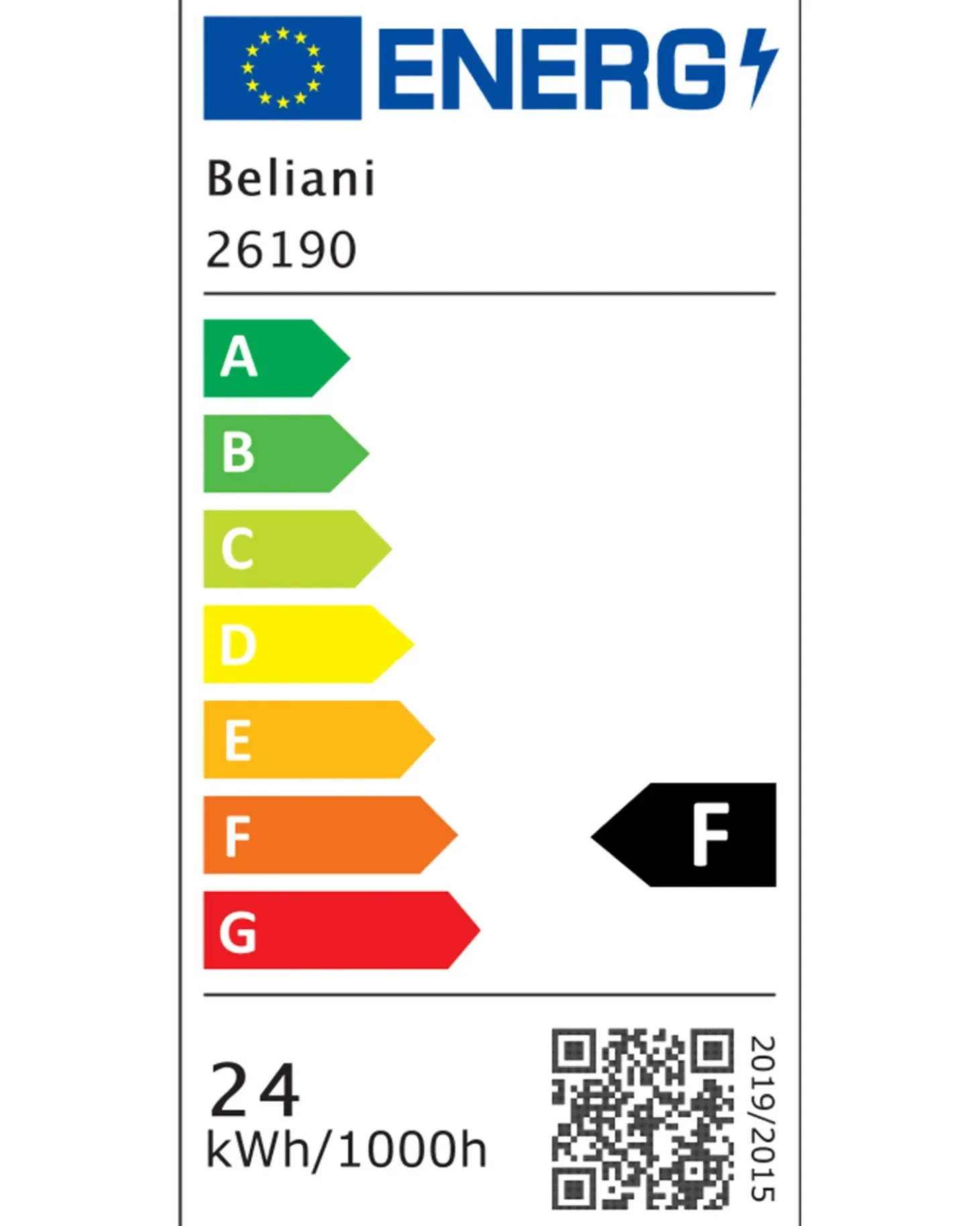 Udendørs LED-væglampe MELGAM Sort