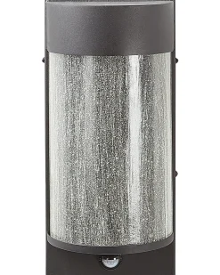 Udendørs LED-væglampe PHEPPIE Med bevægelsessensor Sort