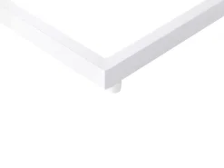 Udendørs sidebord MESSINA 60 cm 35 cm Hvid