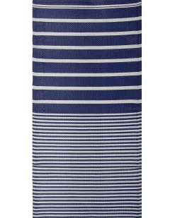 Udendørstæppe HALDIA Navy Blå 90 x 180 cm