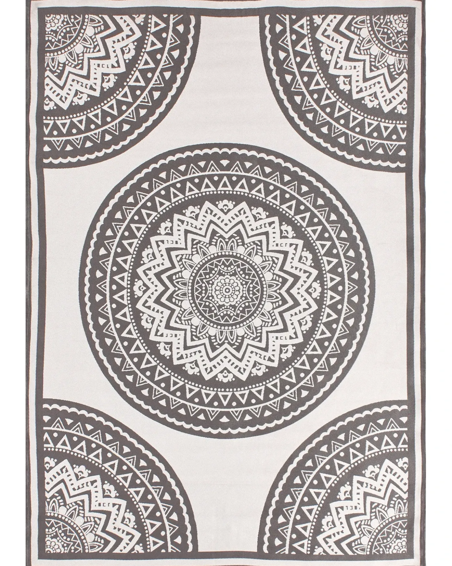 Udendørstæppe NELLORE Grå 160 x 230 cm