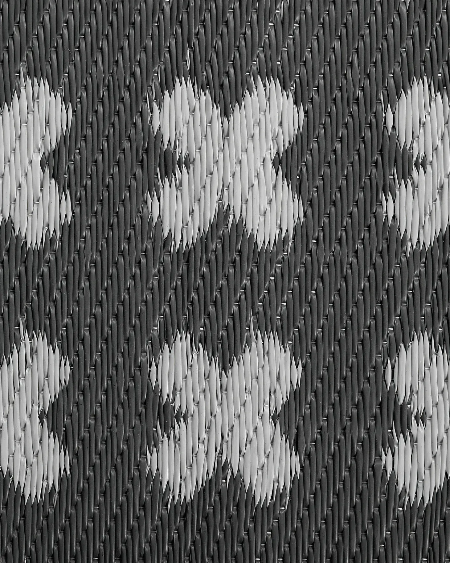 Udendørstæppe ROHTAK Sort 90 x 180 cm
