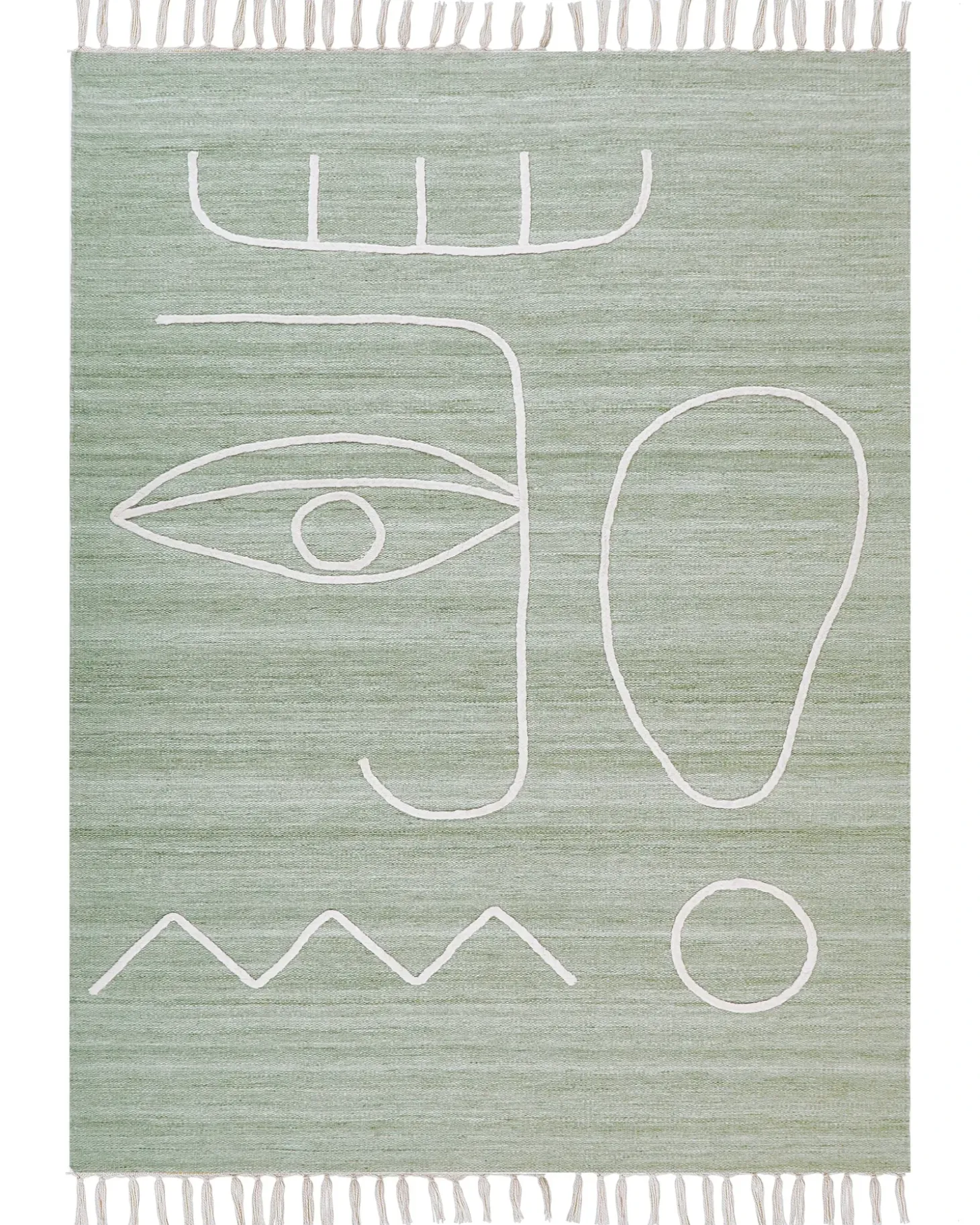 Udendørstæppe YAVU Lysegrøn 140 x 200 cm
