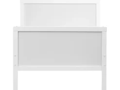 Udtrækkelig børneseng Fyretræ MONTIGNY 90 x 200 cm Hvid