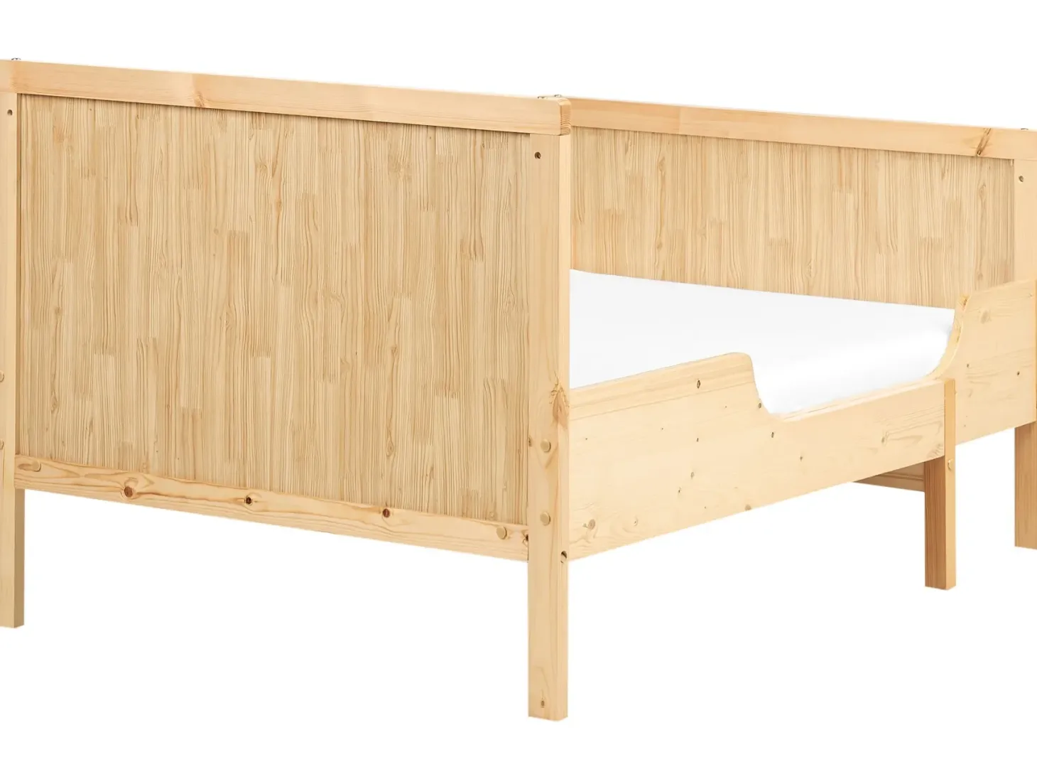 Udtrækkelig børneseng Fyretræ MONTIGNY 90 x 200 cm Lysebrun