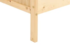 Udtrækkelig børneseng Fyretræ MONTIGNY 90 x 200 cm Lysebrun