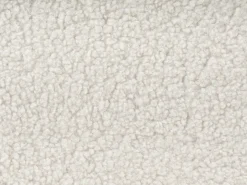 Udtræksseng Boucle ALBIAC 90 x 200 cm Hvid