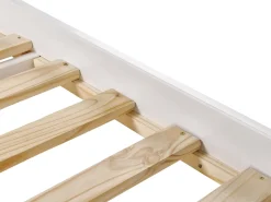 Udtræksseng Fyretræ PETIVILLE 90 x 200 cm Hvid