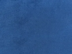 Udtræksseng Velour MONTARGIS 90 x 200 cm Navy Blå
