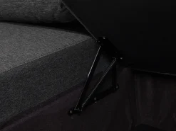 U-formet sovesofa 5 personers KARRABO Mørkegrå med opbevaring