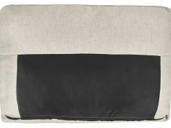 U-formet sovesofa 5 personers SOMMEN Lys Beige med opbevaring