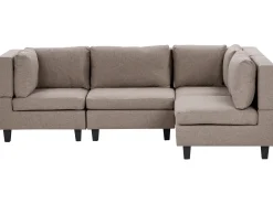 UNSTAD 4 personers Hjørnesofa modul Venstrevendt Brun