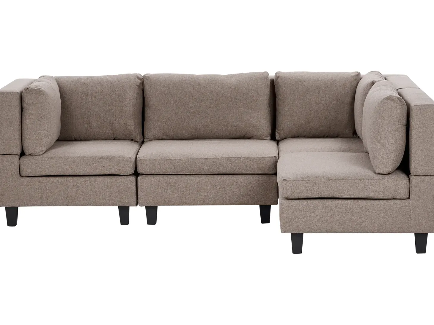 UNSTAD 4 personers Hjørnesofa modul Venstrevendt Brun