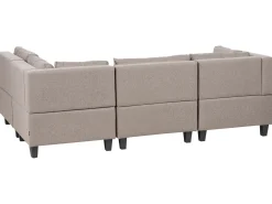 UNSTAD 4 personers Hjørnesofa modul Venstrevendt Brun