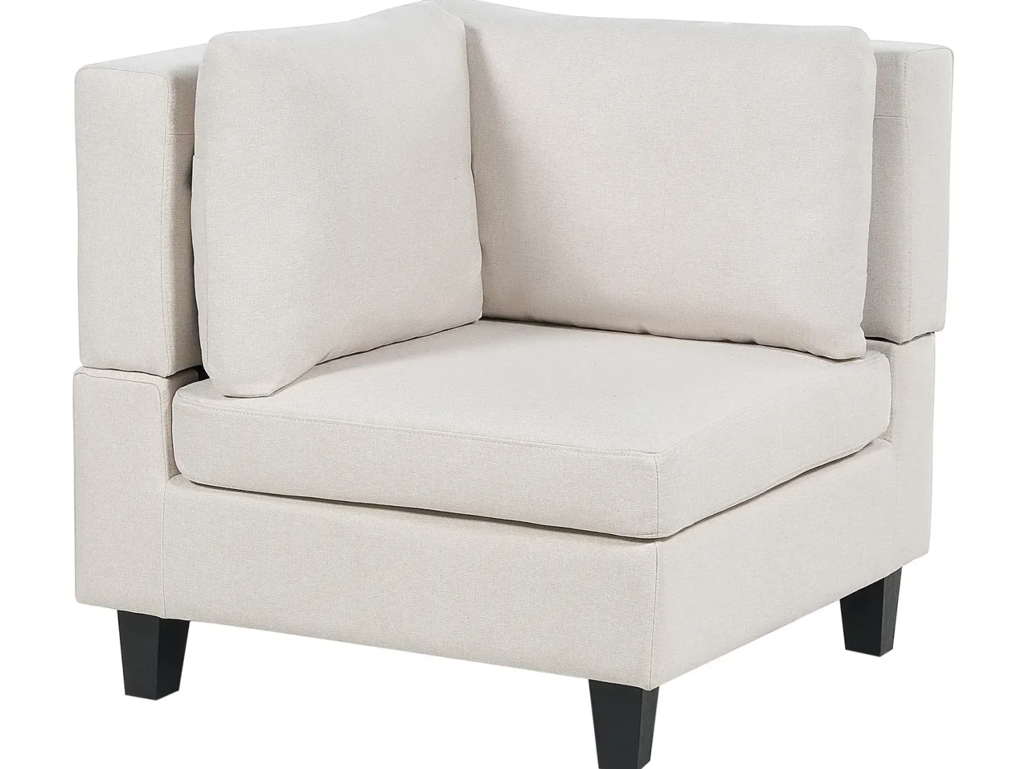 UNSTAD 4 personers Hjørnesofa modul Venstrevendt Lys Beige