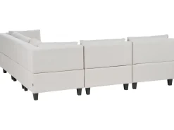 UNSTAD 5 personers Hjørnesofa modul Venstrevendt Lys Beige