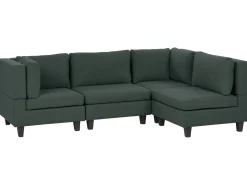 UNSTAD 4 personers Hjørnesofa modul Venstrevendt Mørkegrøn