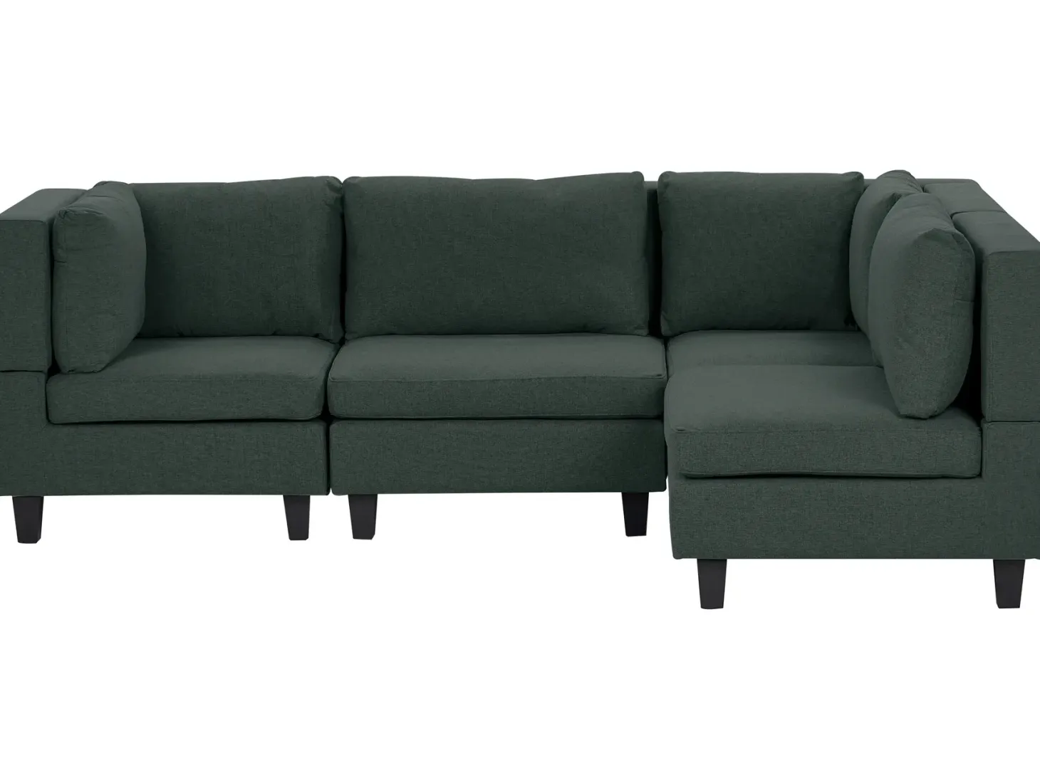 UNSTAD 4 personers Hjørnesofa modul Venstrevendt Mørkegrøn