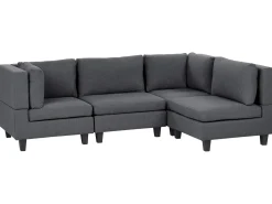 UNSTAD 4 personers Hjørnesofa modul Venstrevendt Mørkegrå
