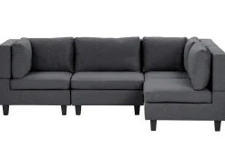 UNSTAD 4 personers Hjørnesofa modul Venstrevendt Mørkegrå