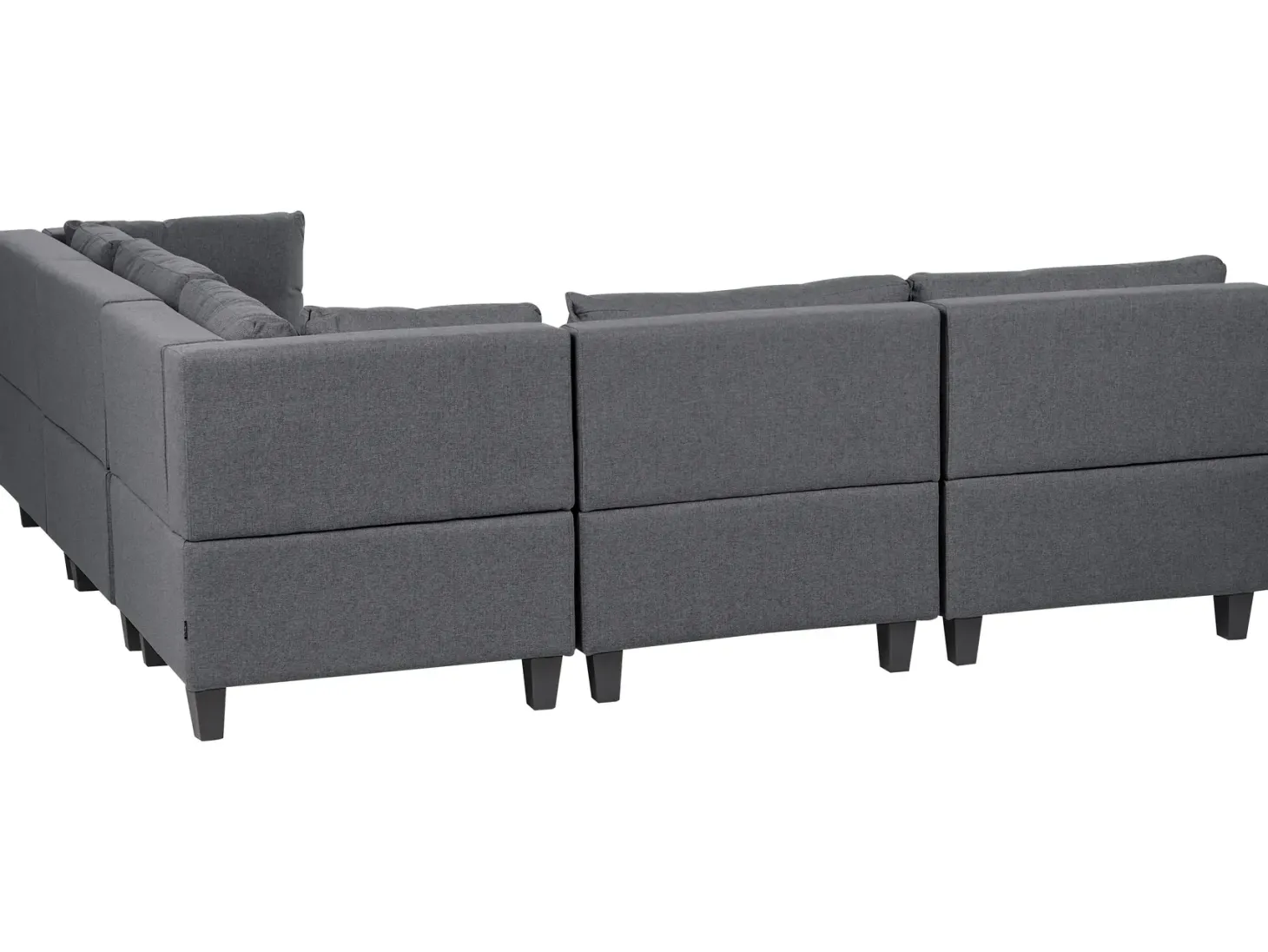 UNSTAD 5 personers Hjørnesofa modul Venstrevendt Mørkegrå