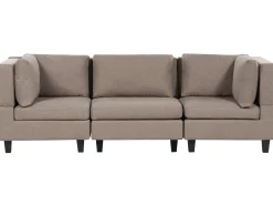 UNSTAD 3 personers Modulsofa Brun