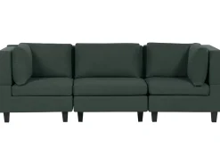 UNSTAD 3 personers Modulsofa Mørkegrøn