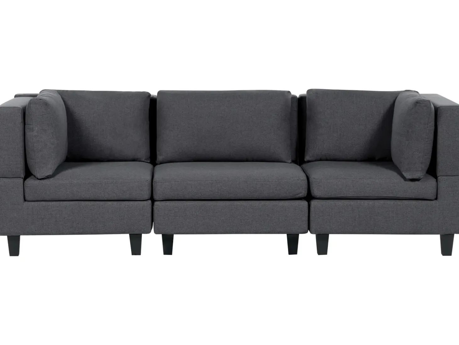 UNSTAD 3 personers Modulsofa Mørkegrå