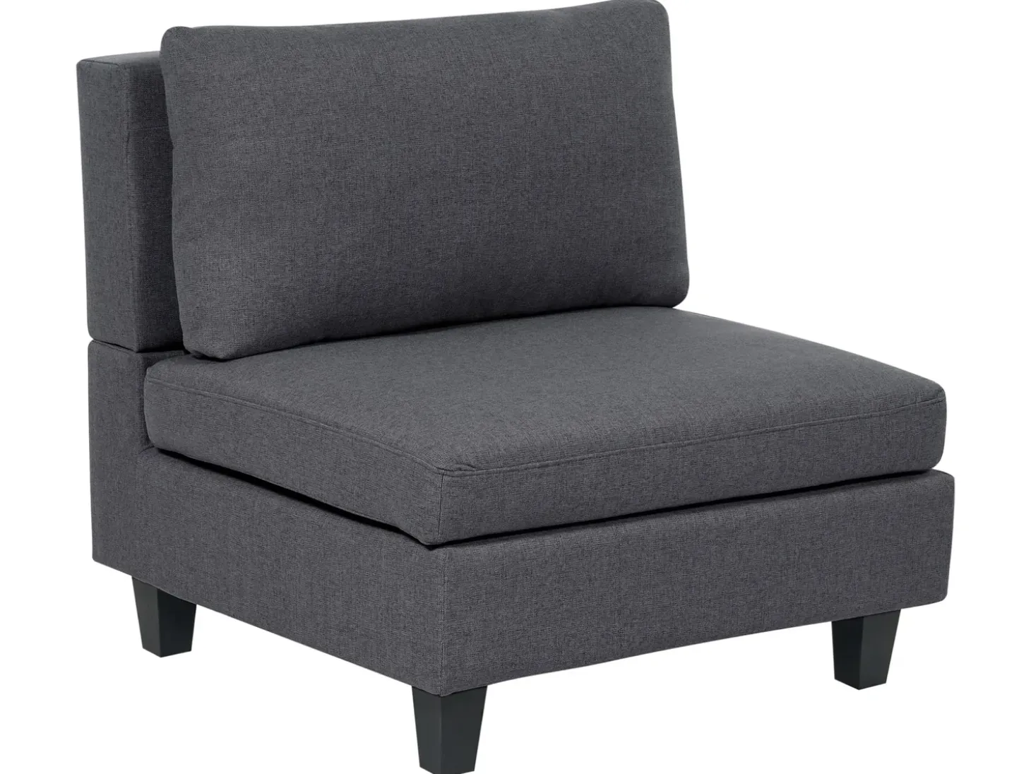 UNSTAD Stol Modul Mørkegrå