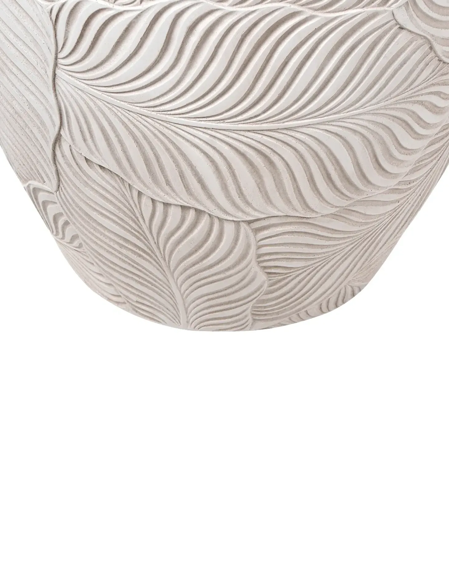 Urtepotte BAIYUN 42 cm Lys Beige