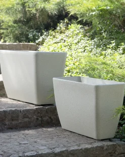 Urtepotte BARIS 74 cm Lys Beige