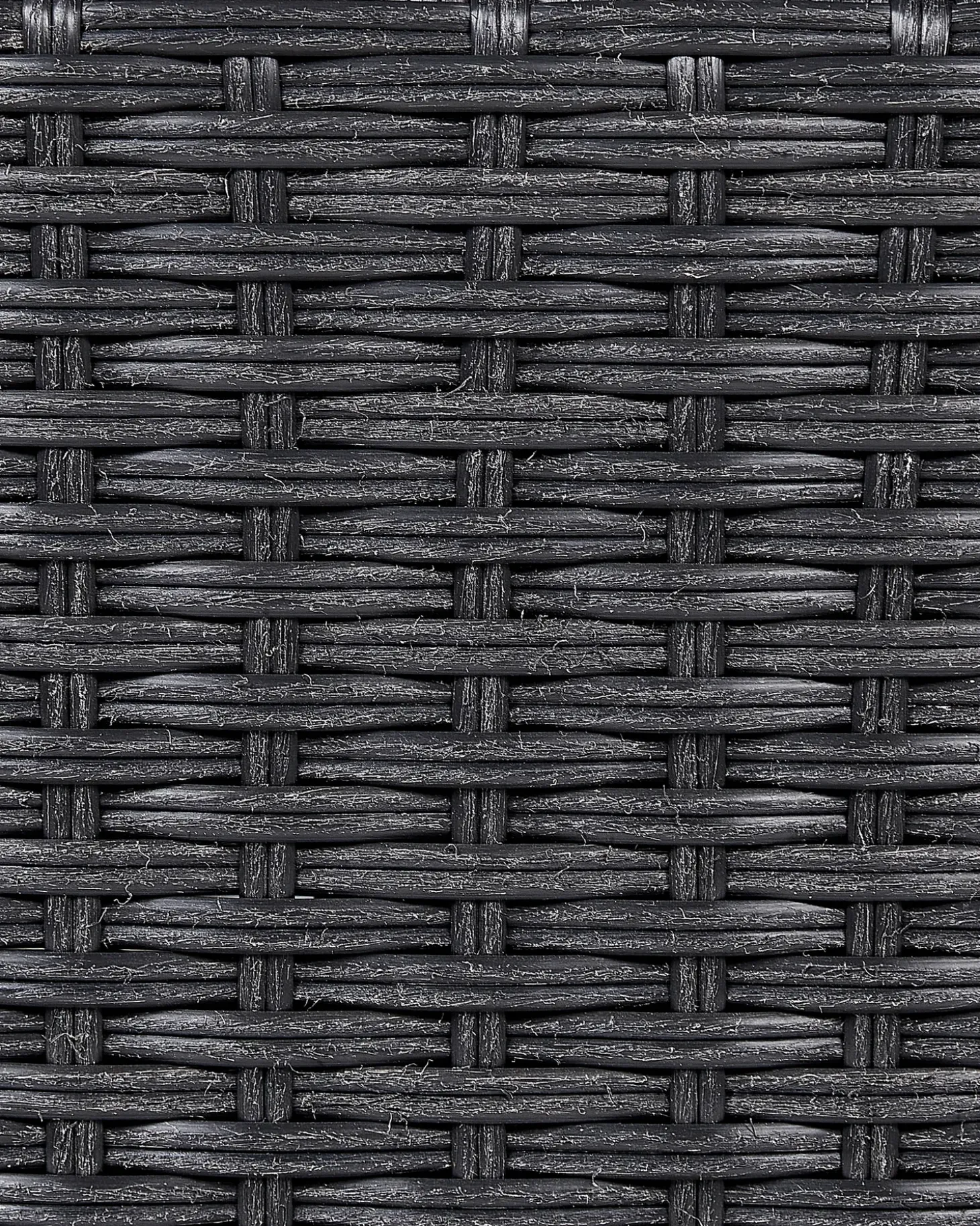 Urtepotte BELLIS 82 cm Sort PE-rattan