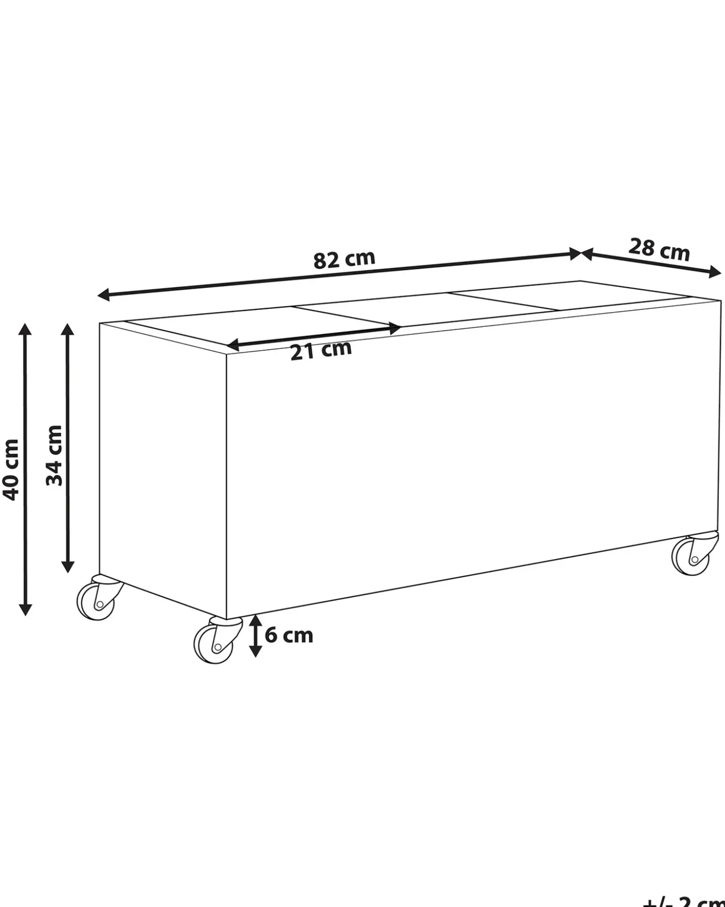 Urtepotte BELLIS 82 cm Sort PE-rattan