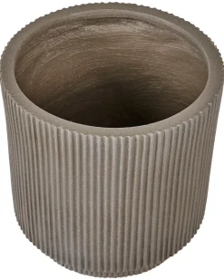 Urtepotte DARIA 30 cm Brungrå