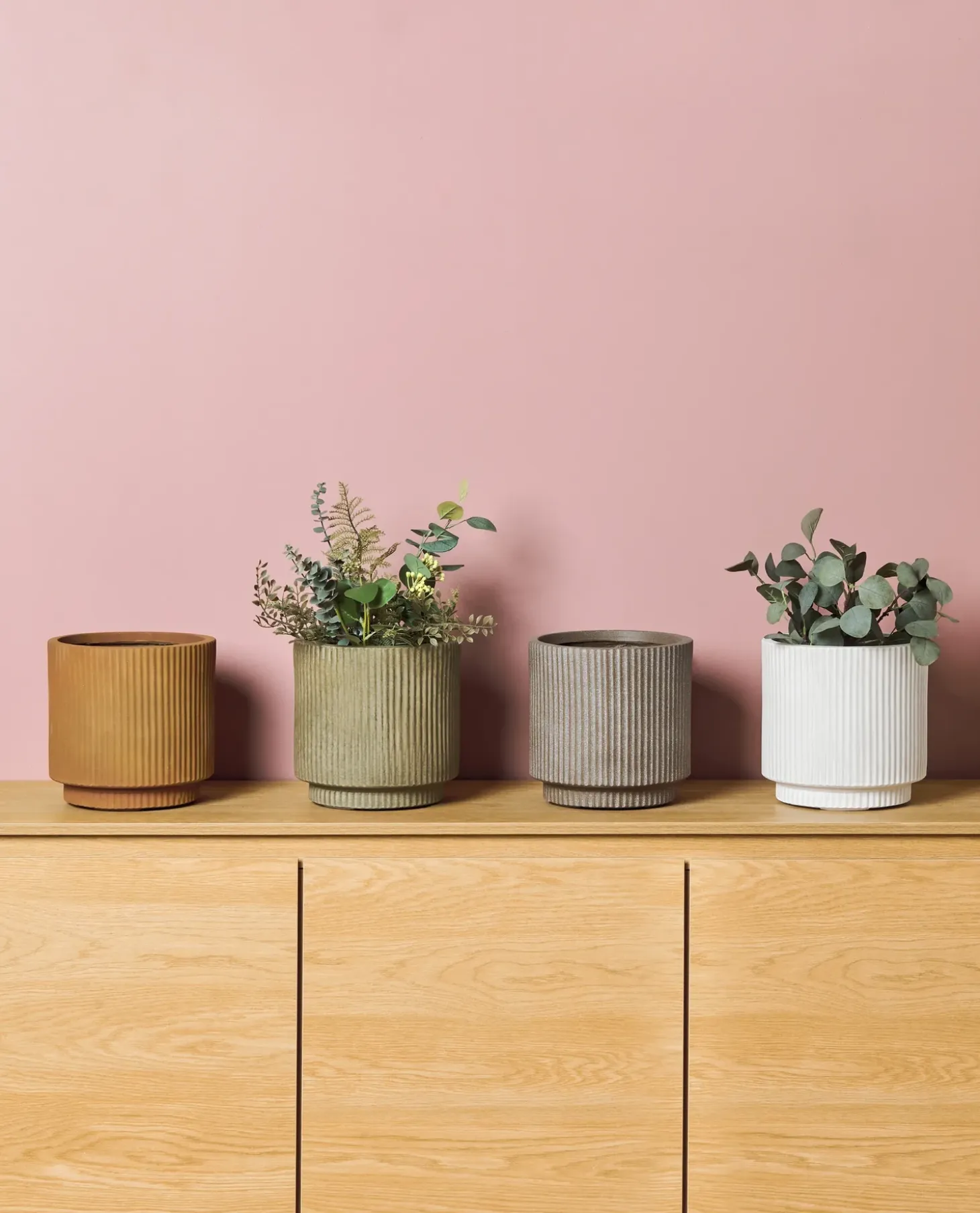 Urtepotte DARIA 24 cm Cremehvid