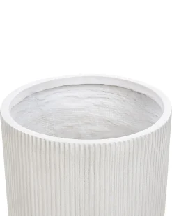 Urtepotte DARIA 37 cm Cremehvid