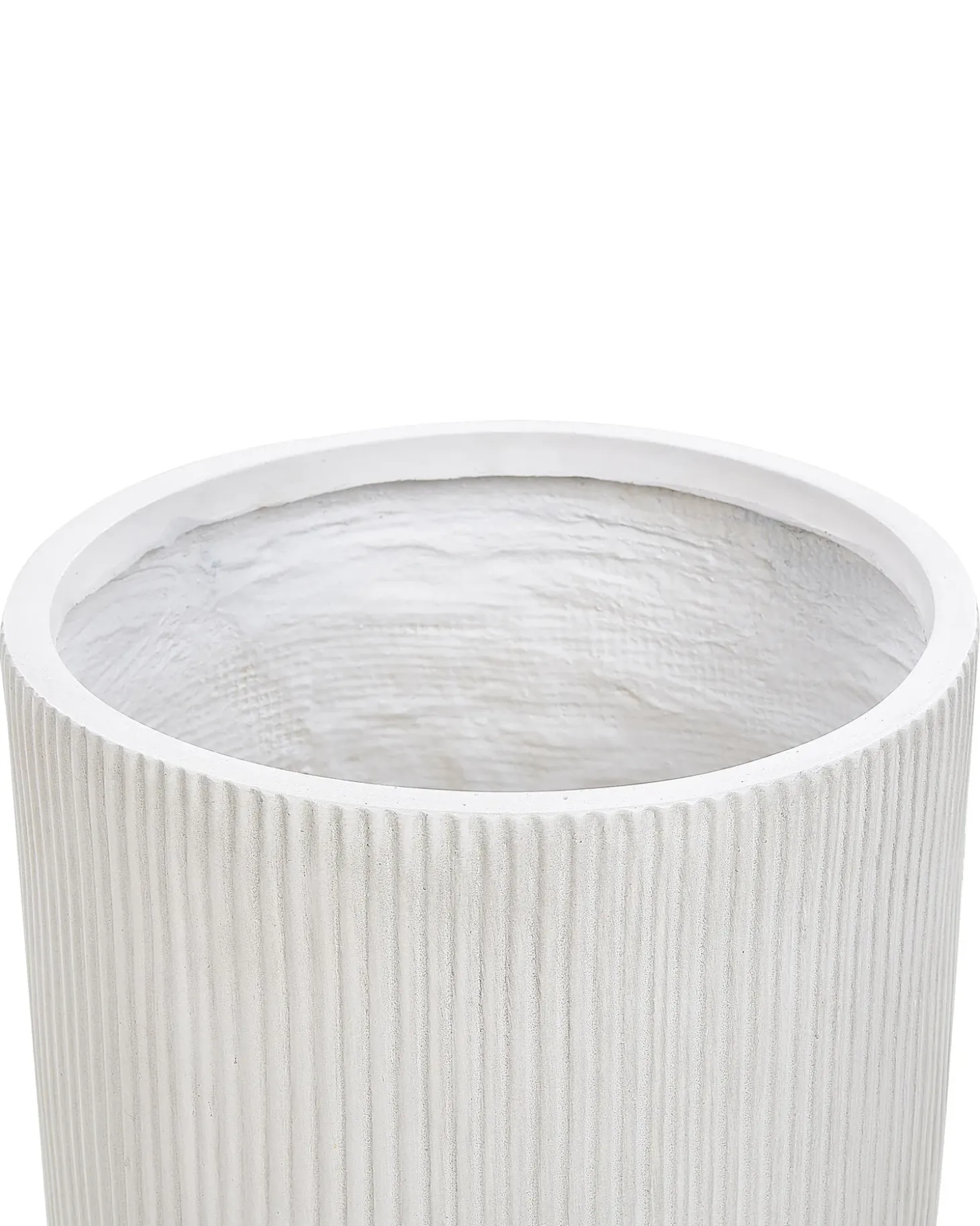 Urtepotte DARIA 37 cm Cremehvid