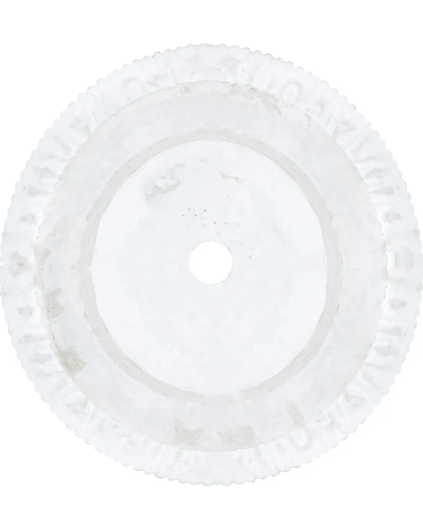 Urtepotte DARIA 37 cm Cremehvid