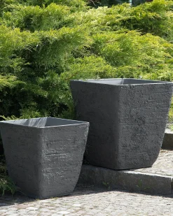 Urtepotte DELOS 39 cm Grå
