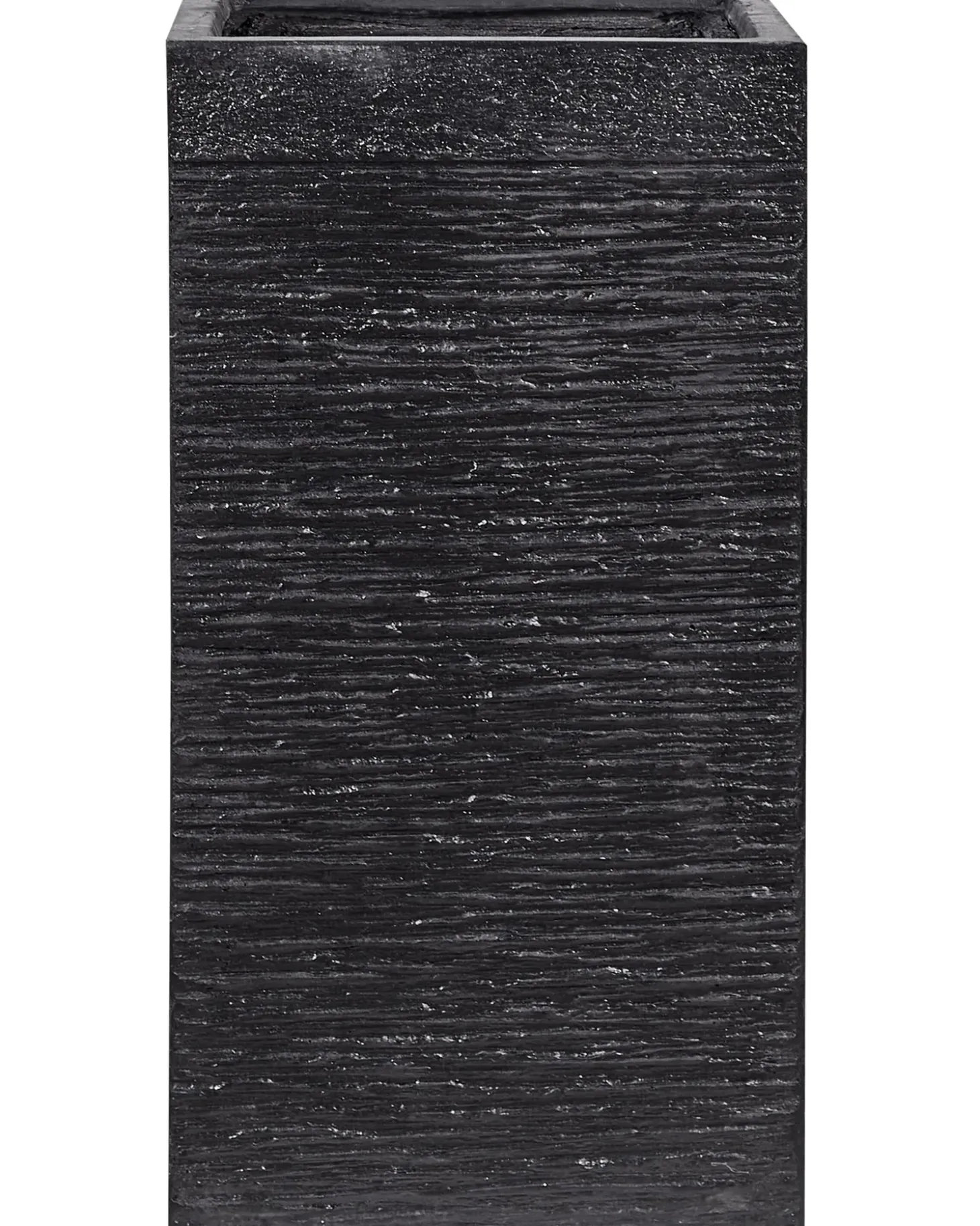 Urtepotte DION 40 cm Sort