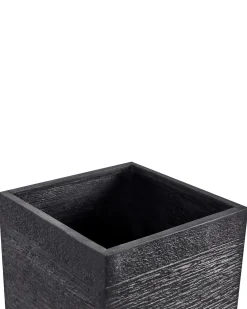 Urtepotte DION 40 cm Sort